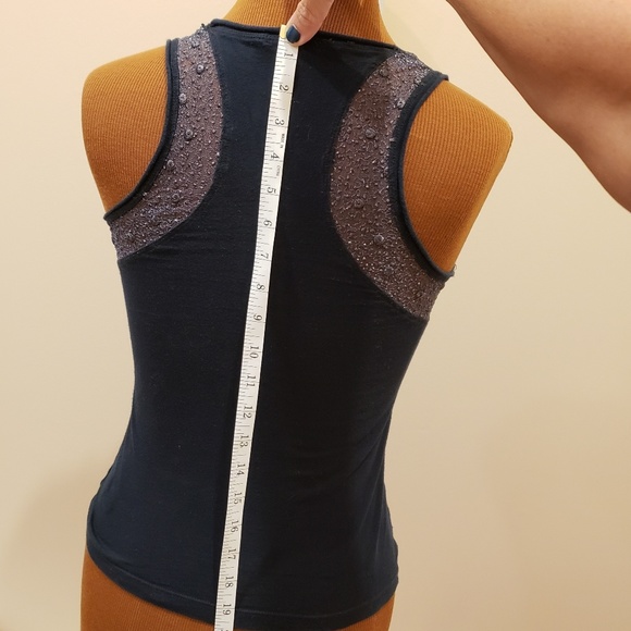 BLUE ANGELS Crystal Embellished Tank Top - Picture 3 of 6